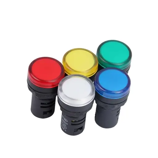 [PUSH BUTTONS] ND16-22L AC 220V red
