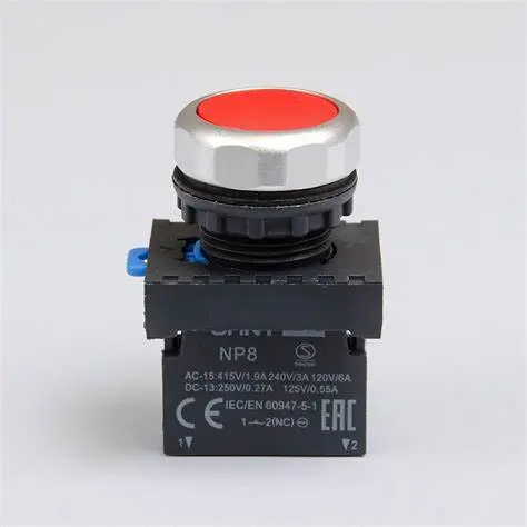 [PUSH BUTTONS] NP8-01BN RED