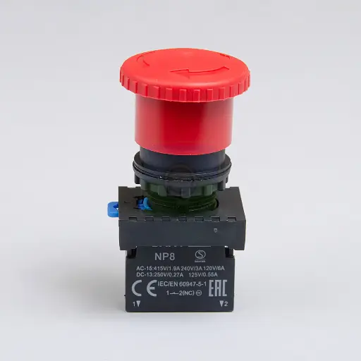 [PUSH BUTTONS] NP8-01ZS/1 RED